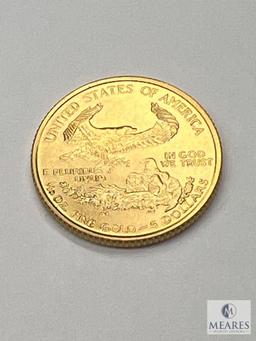 2008 P American Gold Eagle Coin, 1/10 oz. BU, BN 818981