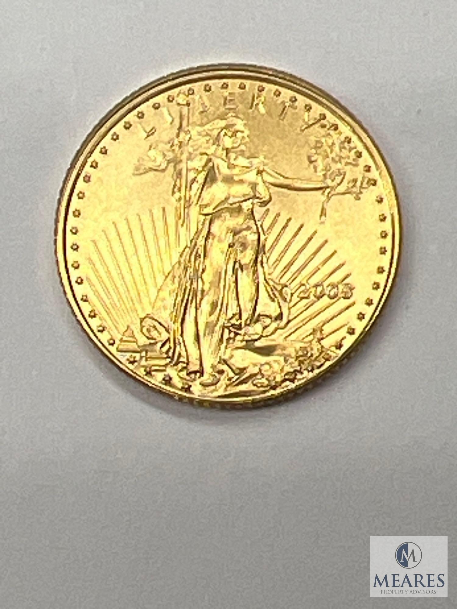 2008 P American Gold Eagle Coin, 1/10 oz. BU, BN 818981