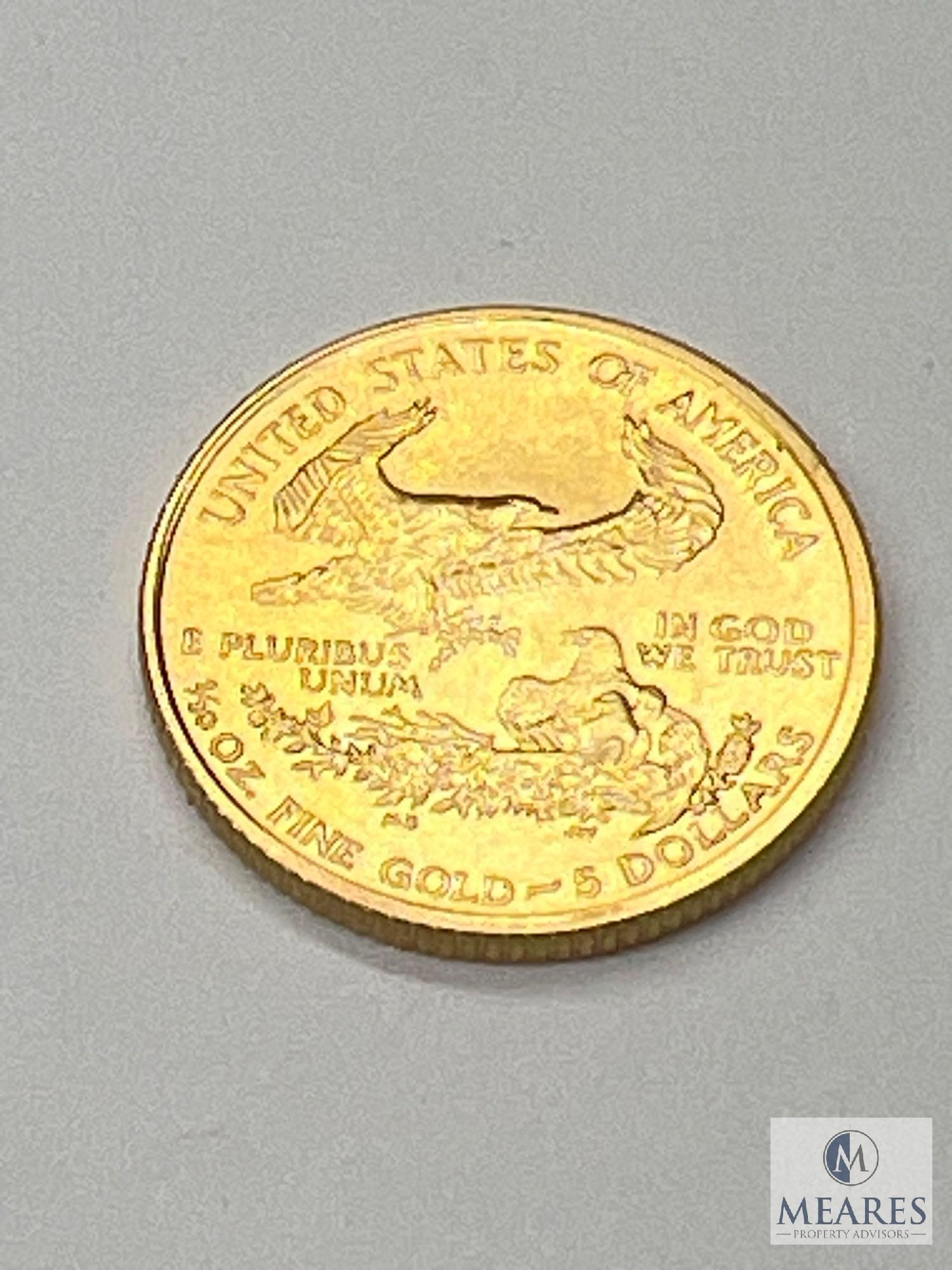 2008 P American Gold Eagle Coin, 1/10 oz. BU, BN 826082
