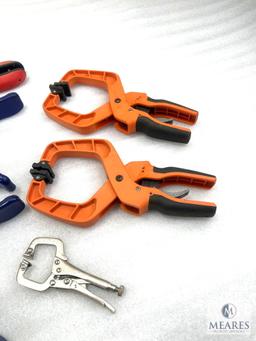 Group of Mixed Clamps