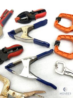 Group of Mixed Clamps