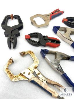 Group of Mixed Clamps