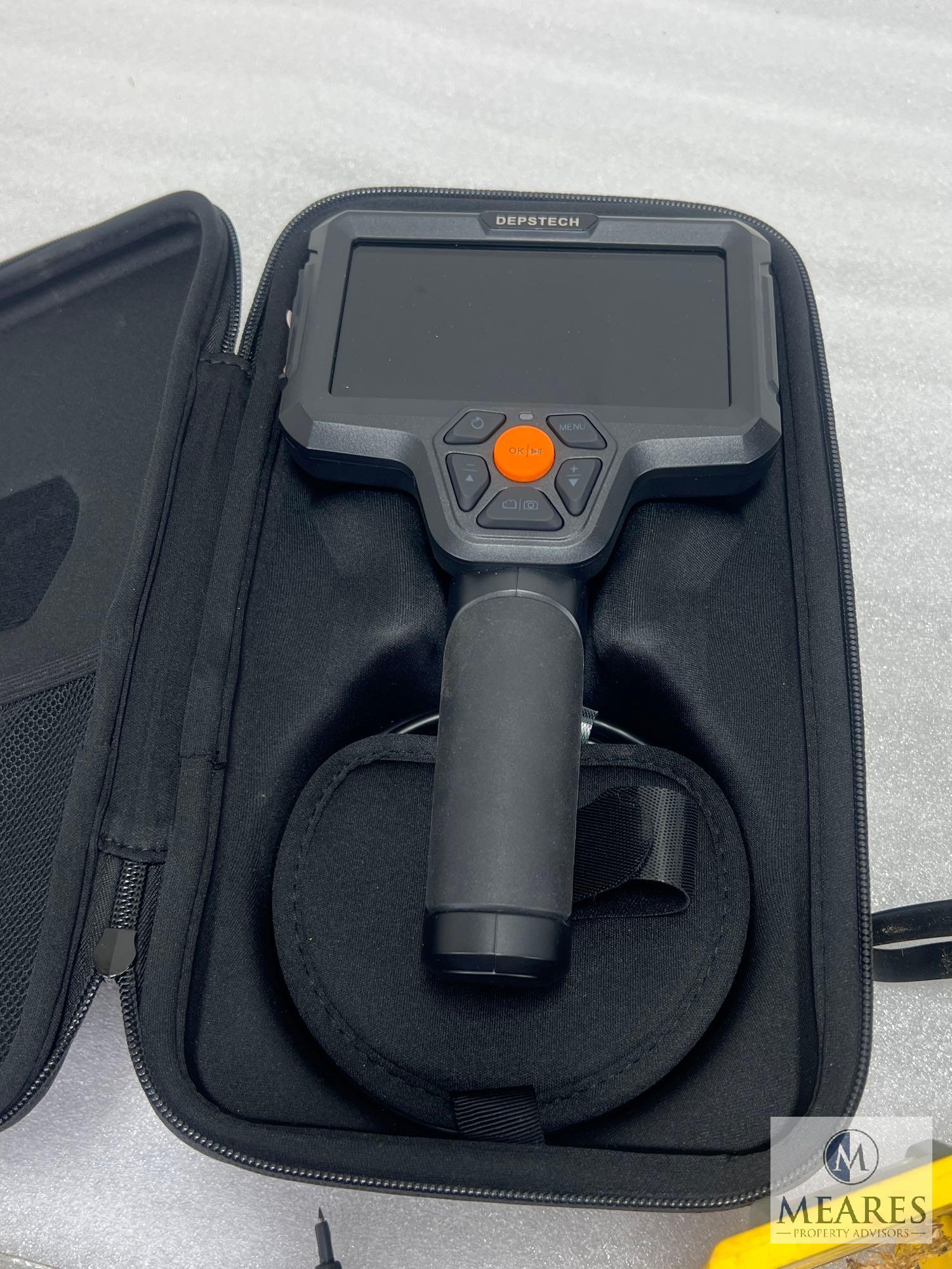 Large Lot of Electric Meters, Moisture Meter and Binoculars