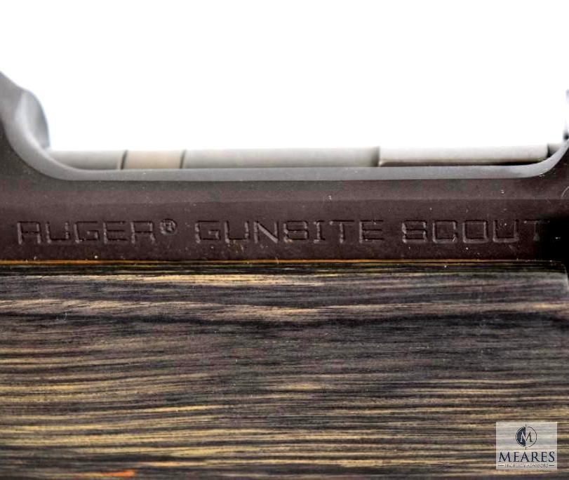 (5891) Ruger Gunsite Scout Bolt Action Rifle Chambered in 5.56 NATO