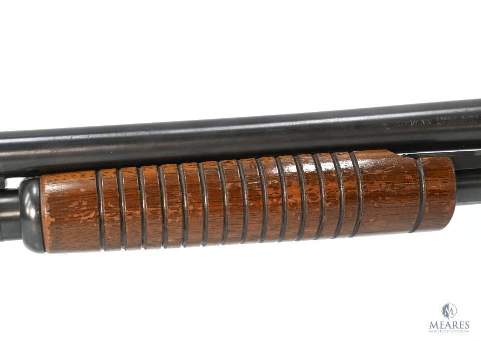 (6352) Stevens/Savage Arms Model 77F 12 Ga. Pump Action Shotgun