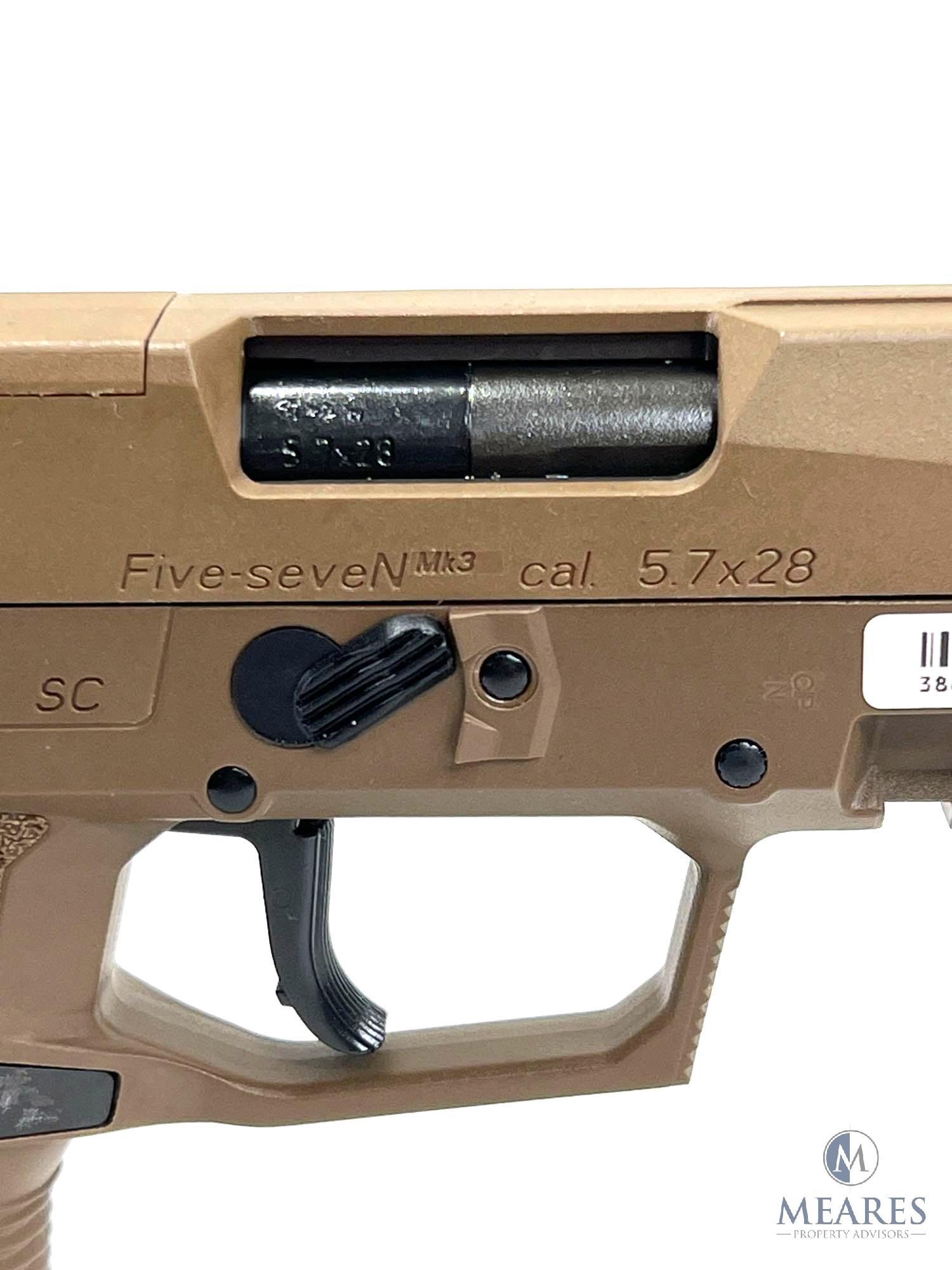 New FN Five-Seven MK3 MRD FDE 5.7x28mm Handgun (04848)