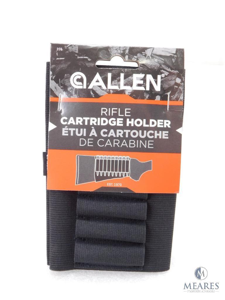 New Allen Nine Round Rifle Ammo. Buttstock Shell Carrier