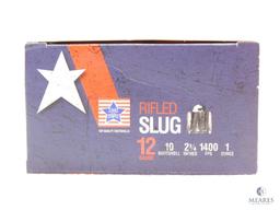 10 Rounds PPU .12 Gauge Slugs 2 3/4" 1 Ounce Slugs 1400 FPS