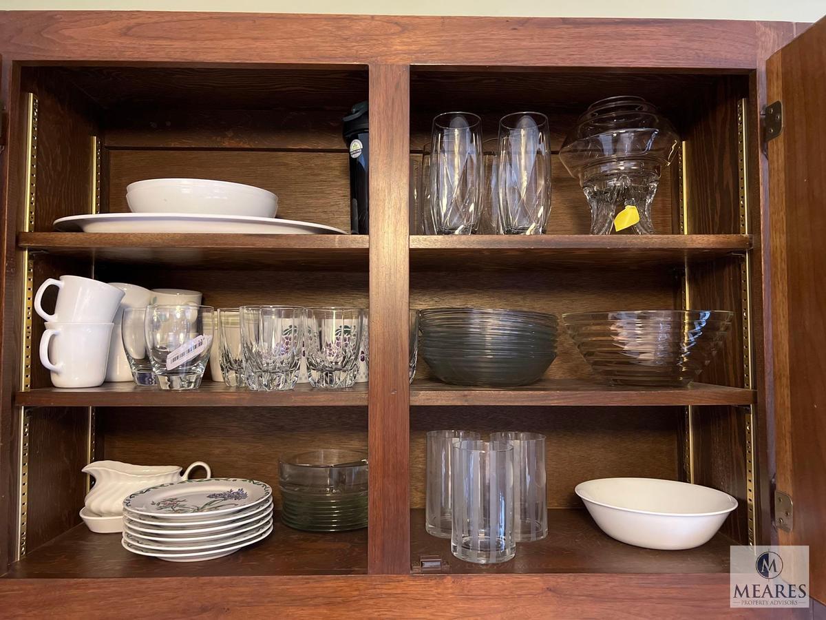 Glasses, Mugs, Plates, and Bowls