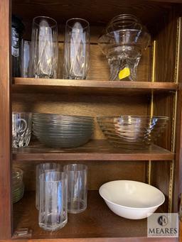 Glasses, Mugs, Plates, and Bowls