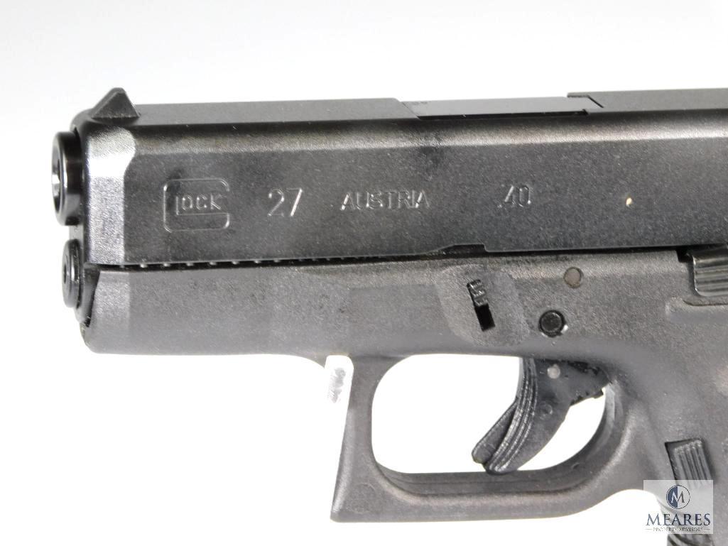 Glock Model 27 .40Cal Semi Auto Pistol (4808)