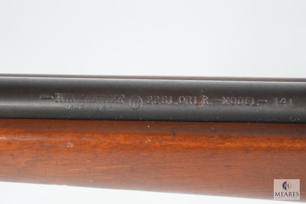 Winchester Model 141 .22 Cal Bolt Action Rifle (PARTS GUN) (4907)