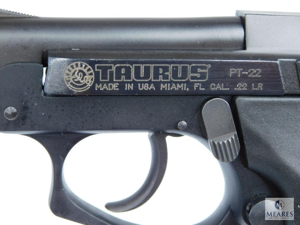 Taurus PT22 Semi-Auto Pistol Chambered in .22LR (5226)