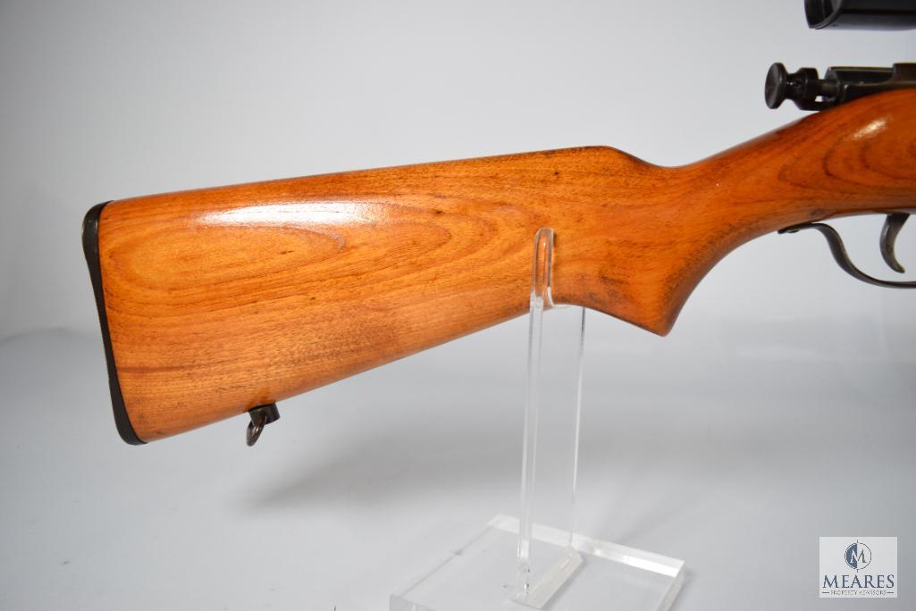 Stevens Buckhorn Model 66-B .22 Cal Bolt Action Rifle w/Scope (5230)