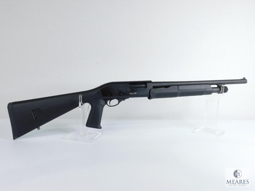 Akkar Churchill Model 612 12 Ga Pump Action Shotgun (4973)