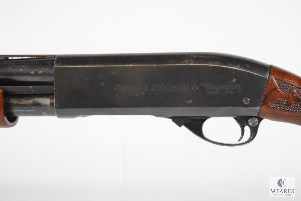 Remington Model 870 Magnum Wingmaster 12 Ga. Pump Action Shotgun (4983)