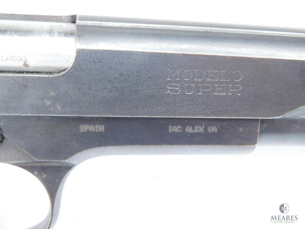 Star Model B Super SA 9mm Semi Auto Pistol (5016)