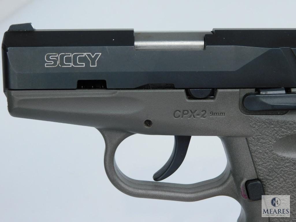 SCCY CPX-2 9MM Semi Auto Pistol (5021)