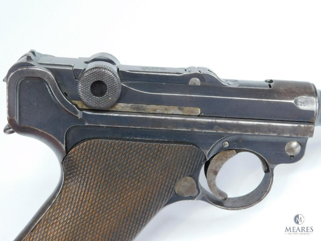 Luger DWM P08 30 Luger 7.65 Para Semi-Auto Pistol (5034)