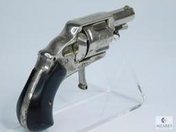 Belgium Hammerless Bicycle Gun .32 Cal. DA Revolver (5042)