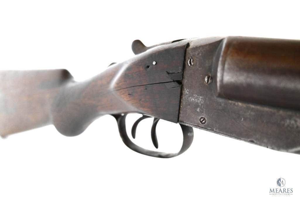 Hunter Arms Co, Fulton Model Double Barrel 12 Ga. Shotgun (4886)