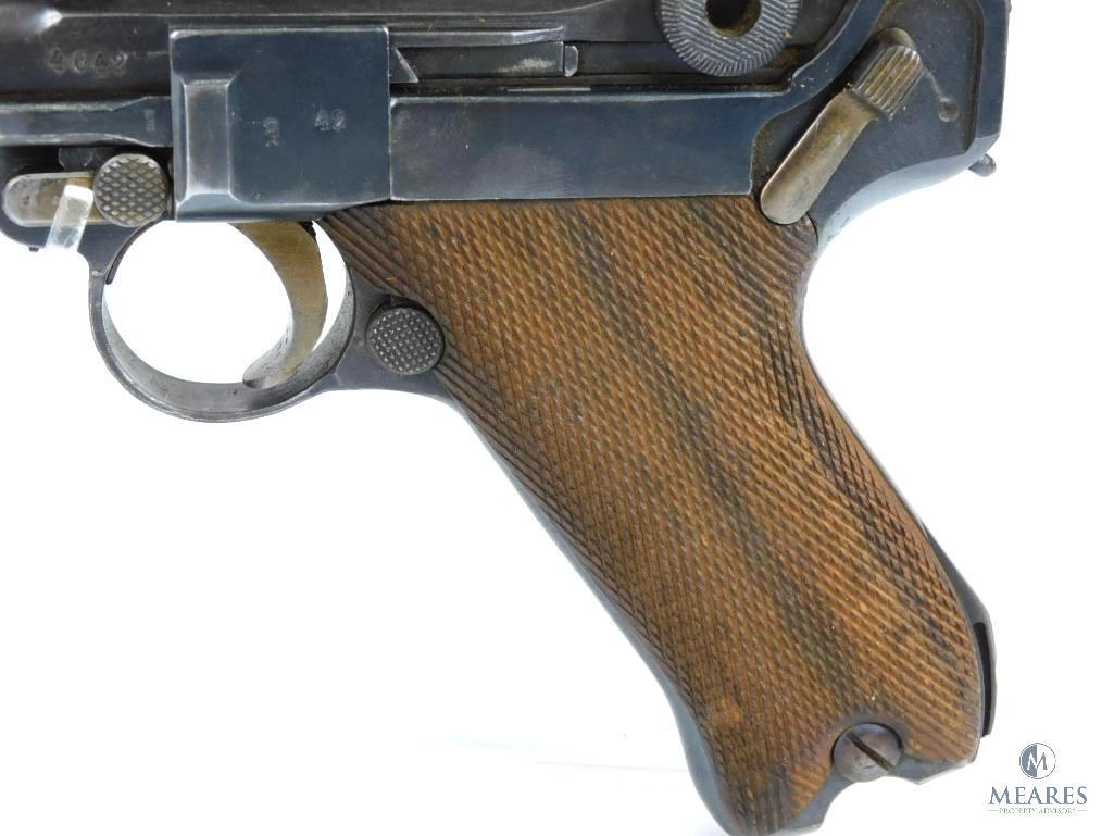 Erfurt Luger P-08 9MM Pistol (5615)