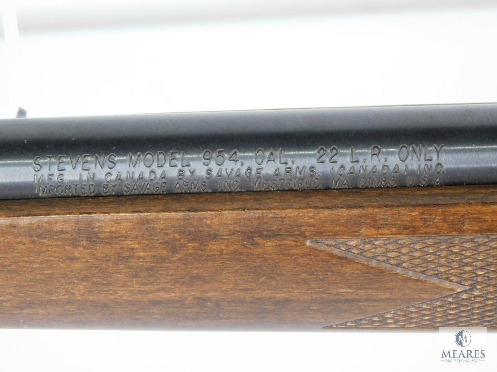 Stevens Model 954 .22LR Semi Auto Rifle (5494)