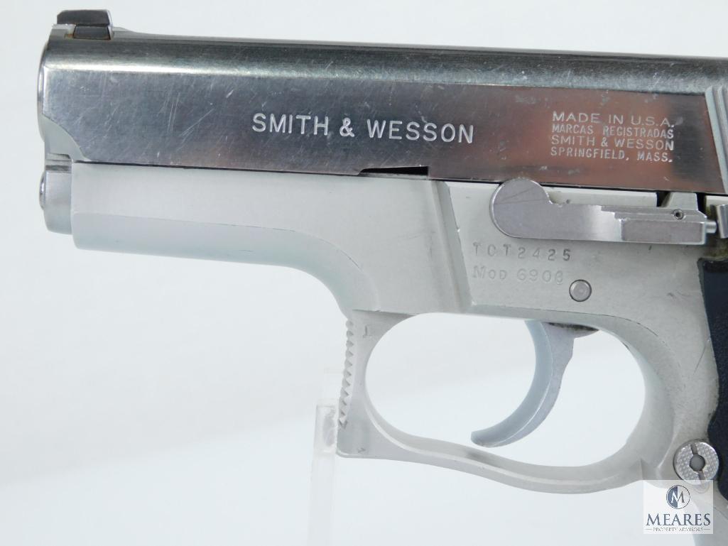 Smith & Wesson Model 6906 Semi-Auto 9mm Compact Stainless Pistol (5349)