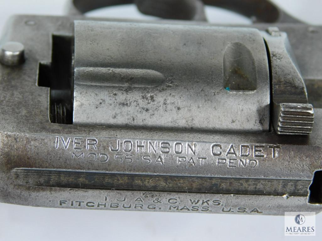 Iver Johnson Cadet Model 55 .38 S&W Revolver (5417)