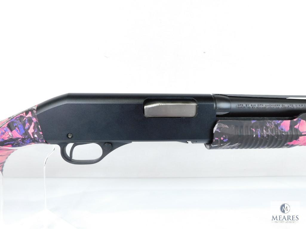 Stevens Model 320 Pump Action 20 Ga. Muddy Girl Camo Shotgun (5121)