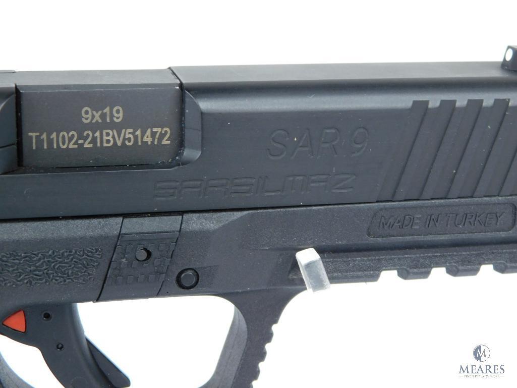 SAR USA SAR9 9MM Semi Auto Pistol (5091)