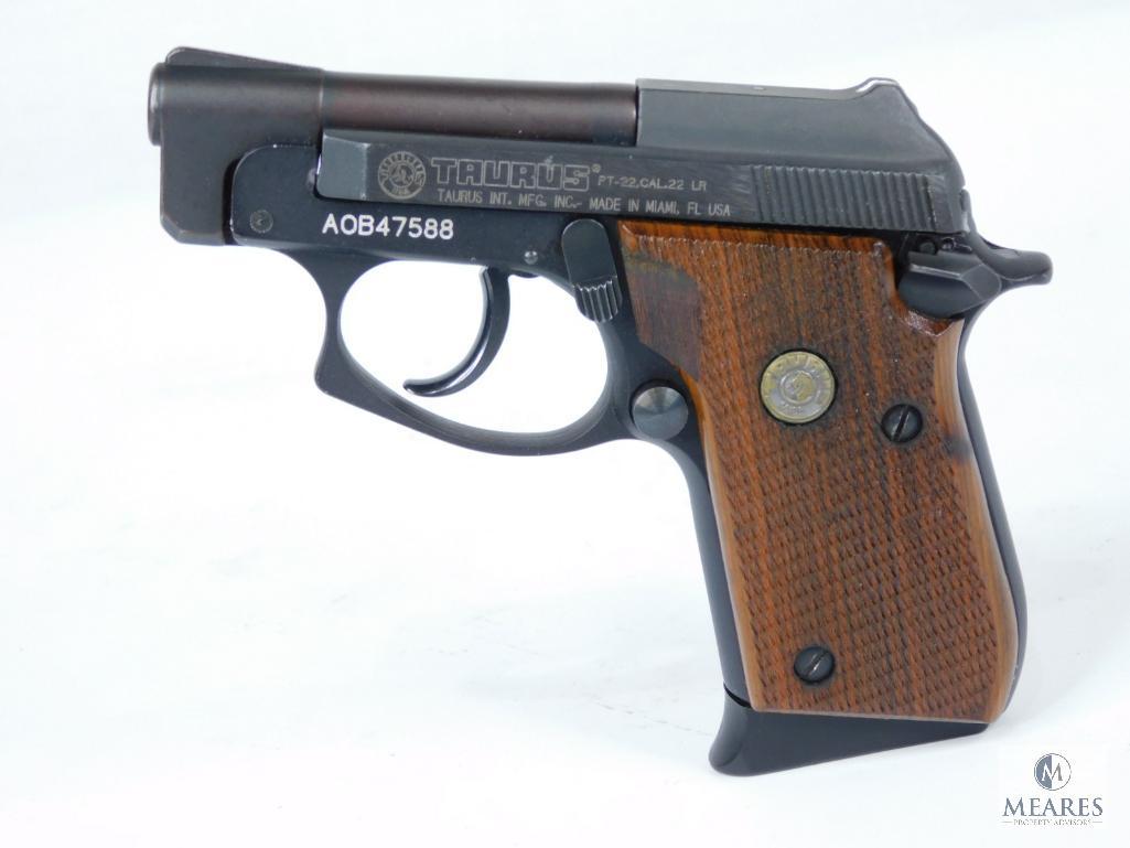 Taurus PT-22 .22LR Semi Auto Pistol (5137)