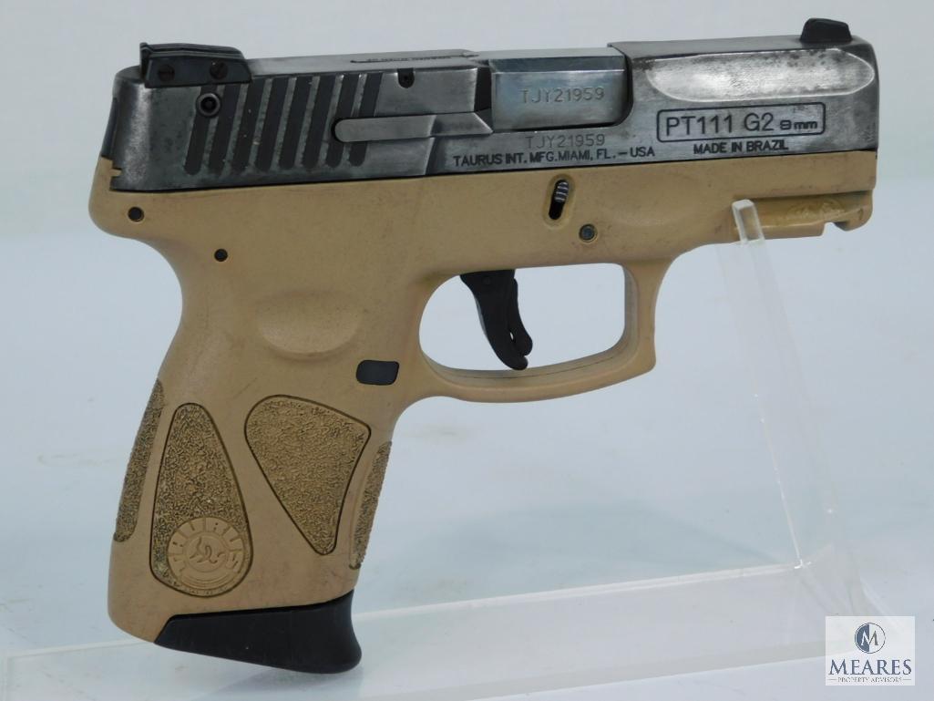Taurus PT111 Millennium G2 9mm Semi-Auto Pistol (5138)