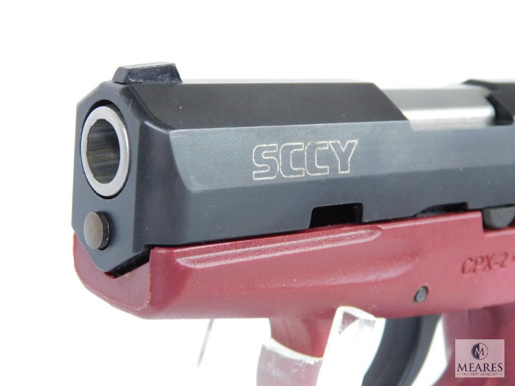 SCCY CPX-2 9MM Semi Auto Pistol (5141)