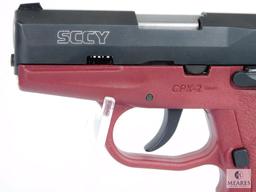 SCCY CPX-2 9MM Semi Auto Pistol (5141)