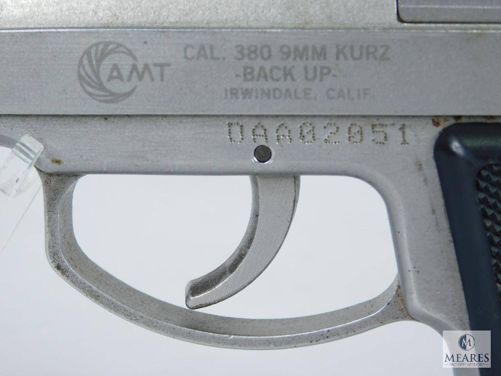 AMT Back-Up .380 ACP Semi Auto Pistol (5176)