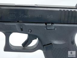 Glock Model 26 Gen 5 Compact 9mm Semi-Auto Pistol (5198)