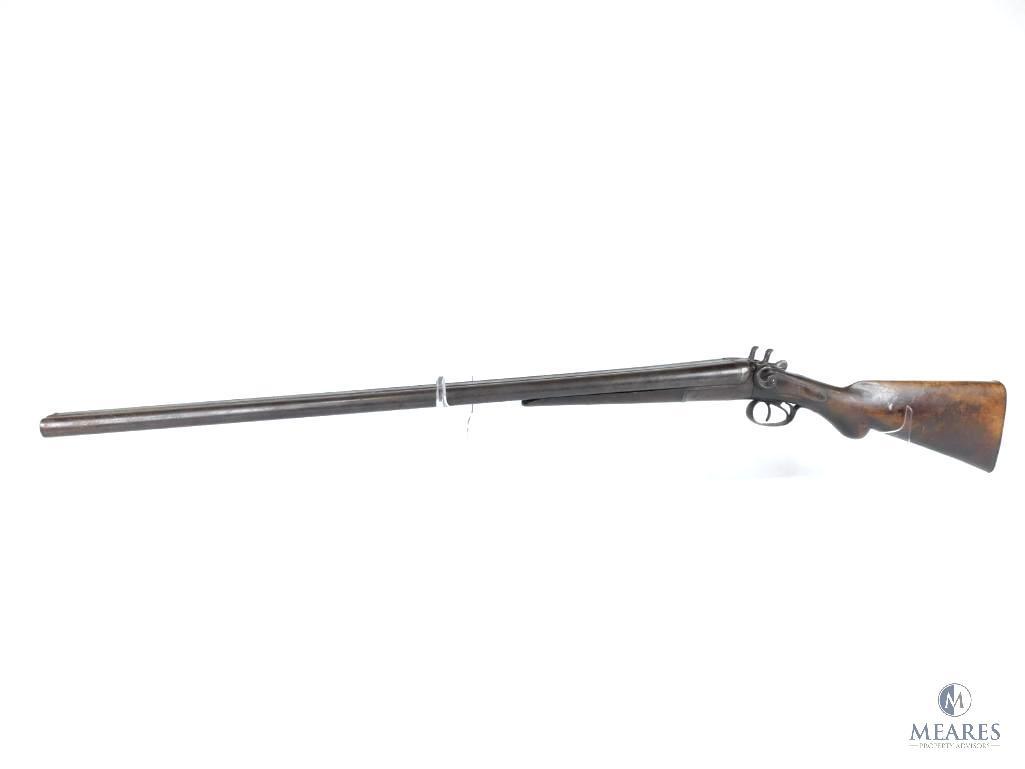 Wm Parkhurst 12 Ga Double Barrel Side x Side Shotgun (5640)