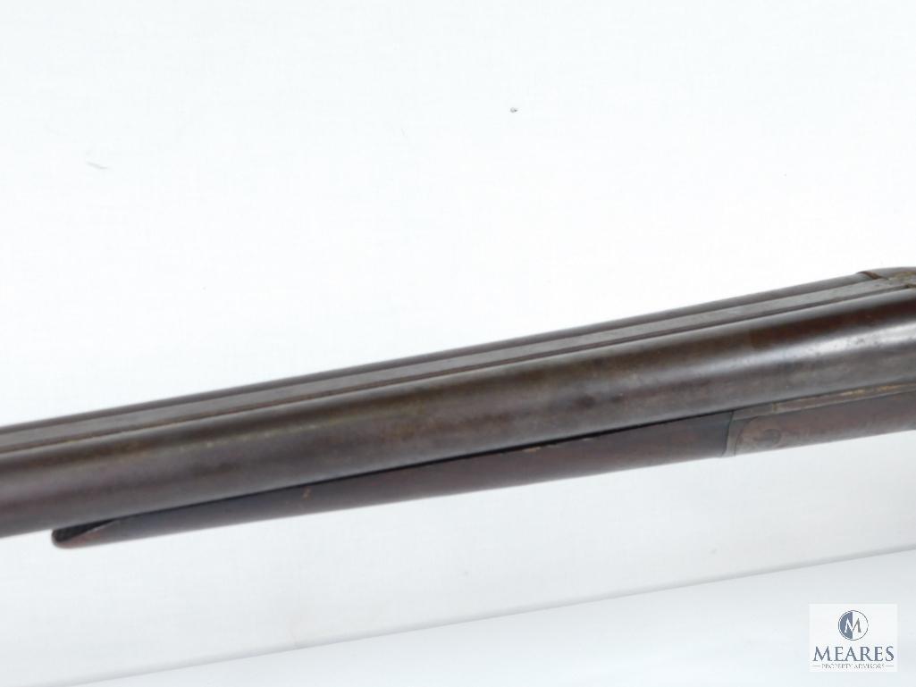 Wm Parkhurst 12 Ga Double Barrel Side x Side Shotgun (5640)