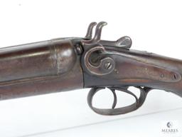 Wm Parkhurst 12 Ga Double Barrel Side x Side Shotgun (5640)