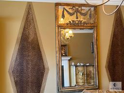 Vintage French Style Mirror with Gold Frame