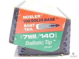 40 Projectiles of Nosler 7mm 140 Grain Ballistic Tip