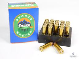 20 Rounds Sierra .38 Special Self Defense Ammunition - 125-grain Hollow Point