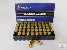 50 Rounds Atlanta Arms .380 ACP Match Ammo. 100 Grain FMJ