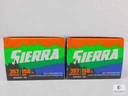 40 Rounds Sierra .357 Magnum Self Defense Ammo. 158 Grain Hollow Point