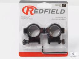 New Redfield 1" High Clearance Rifle Scope Rings Matte Finish