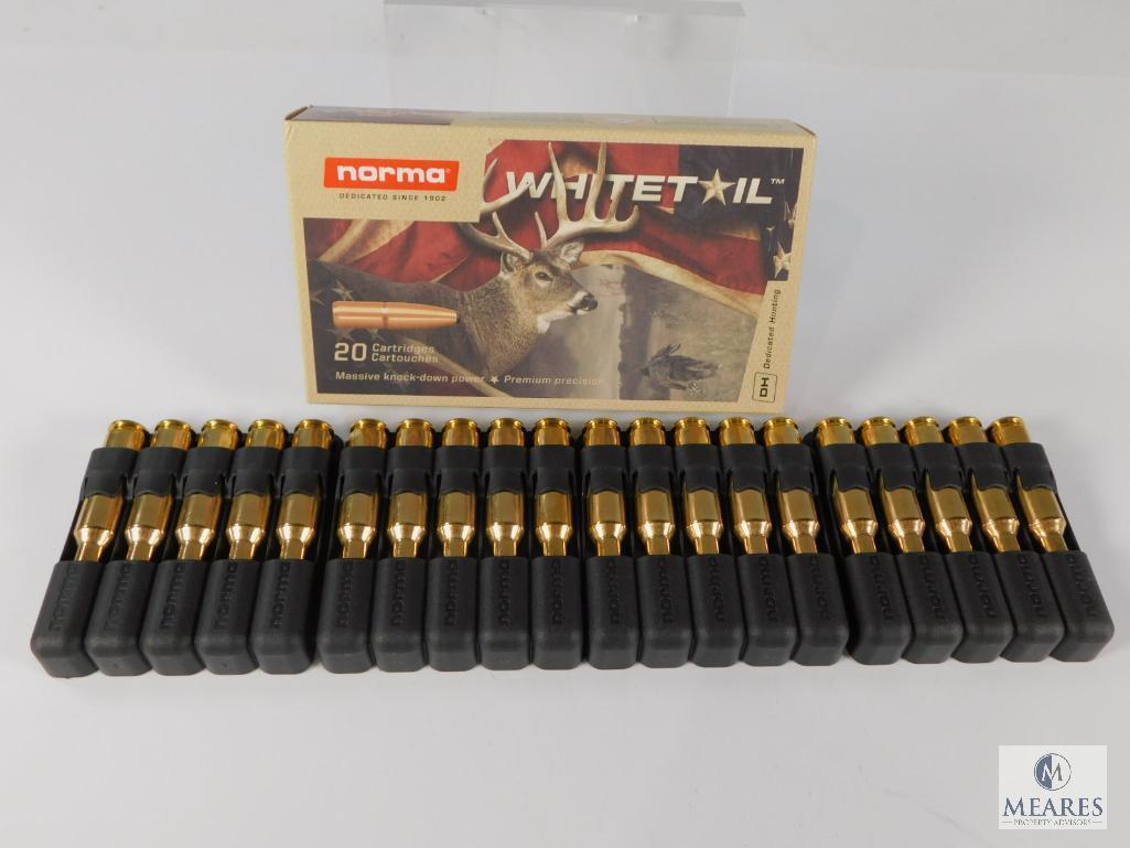 20 Rounds Norma Whitetail 6,5 Creedmoor 9,1 g/140 Grain