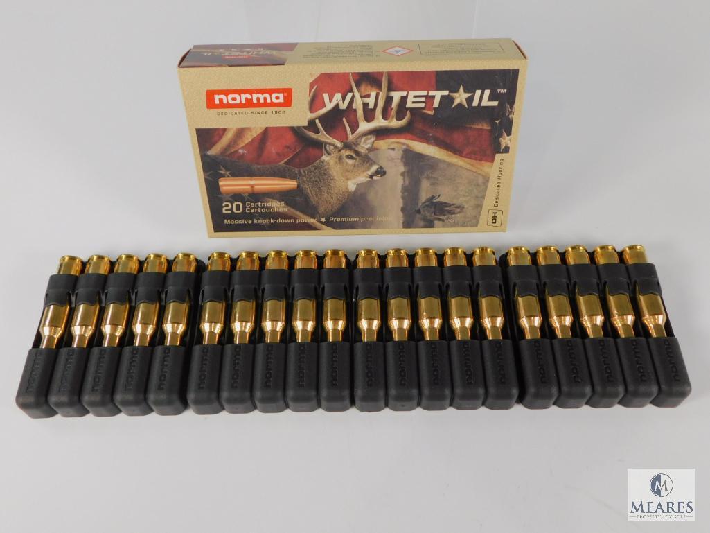 20 Rounds Norma Whitetail 6,5 Creedmoor 9,1 g/140 Grain