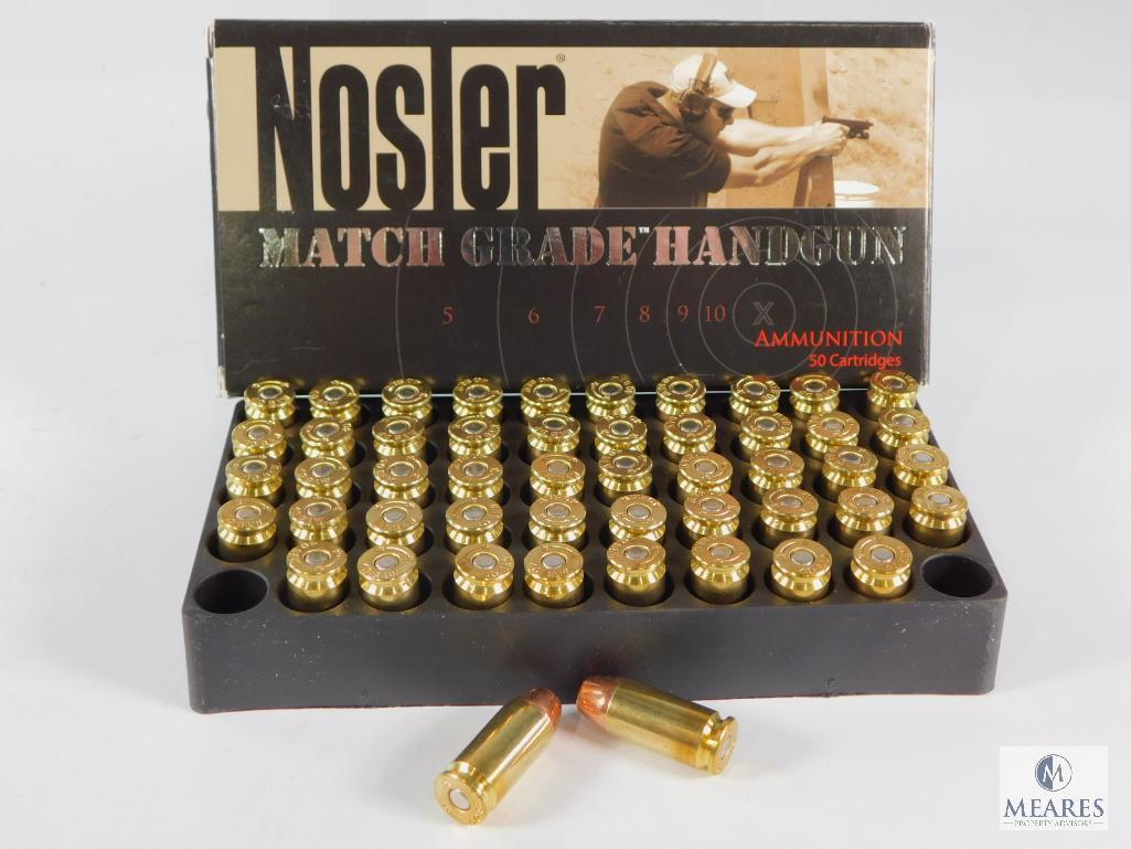 50 Rounds Nosler ASP .40 S&W, 180 Grain JHP