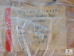 Lot of 10 AN-M58A1 Signal Aircraft Tracer Casings